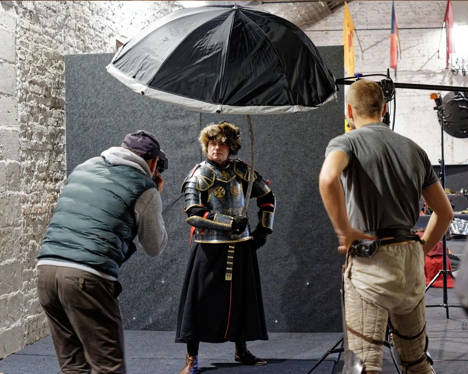 Sesja fotograficzna w historycznej oprawie