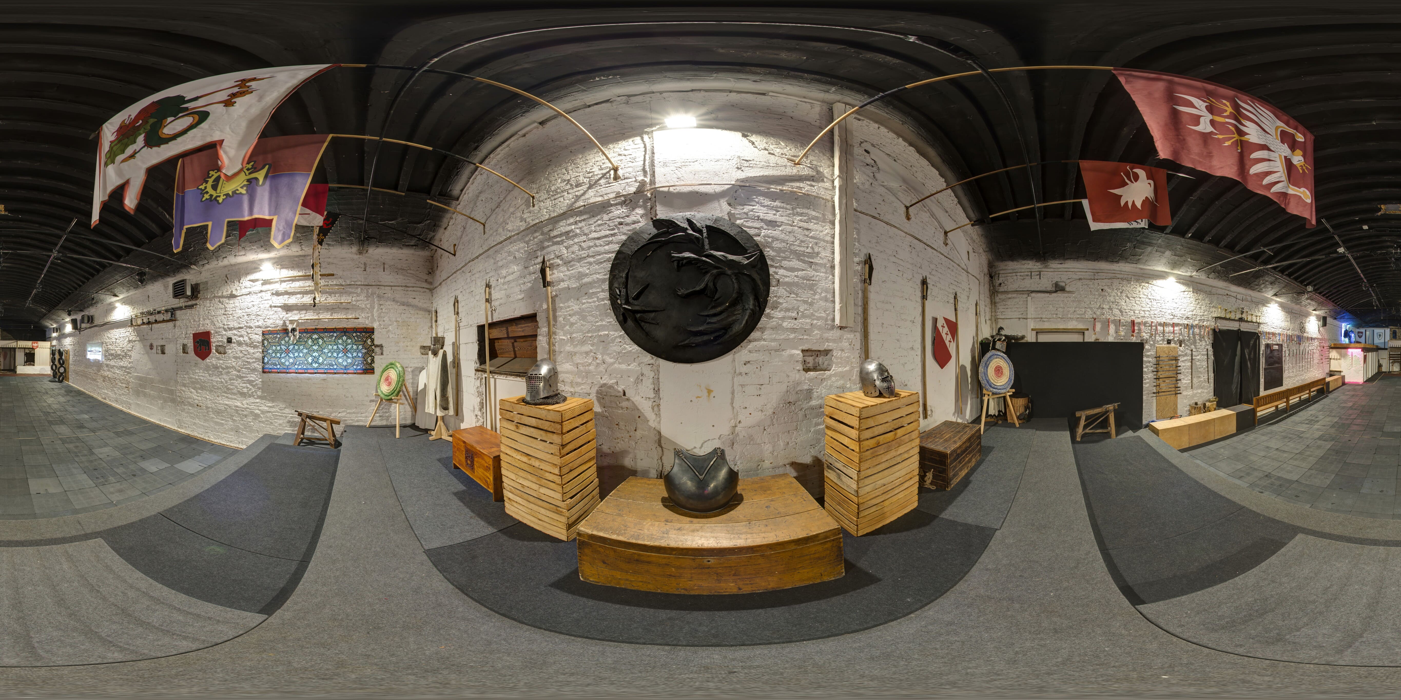 Sala treningowa Centrum Dawnych Sztuk Walk